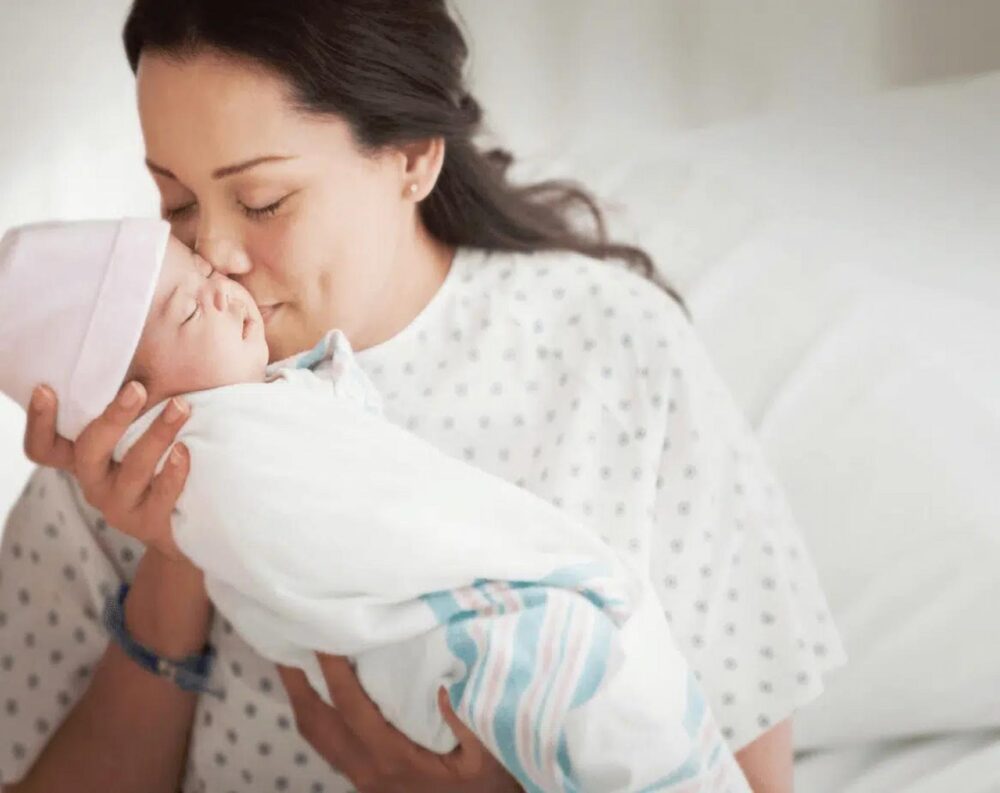 mother with her newborn